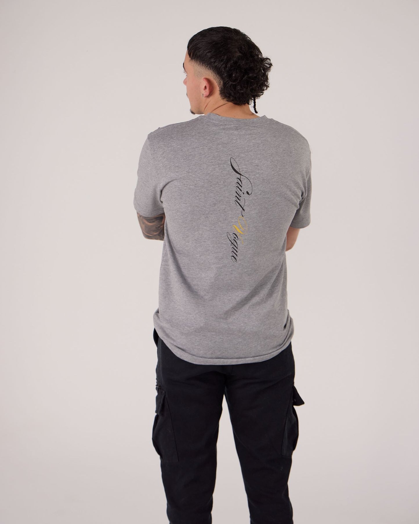 Gold Monogram Tee
