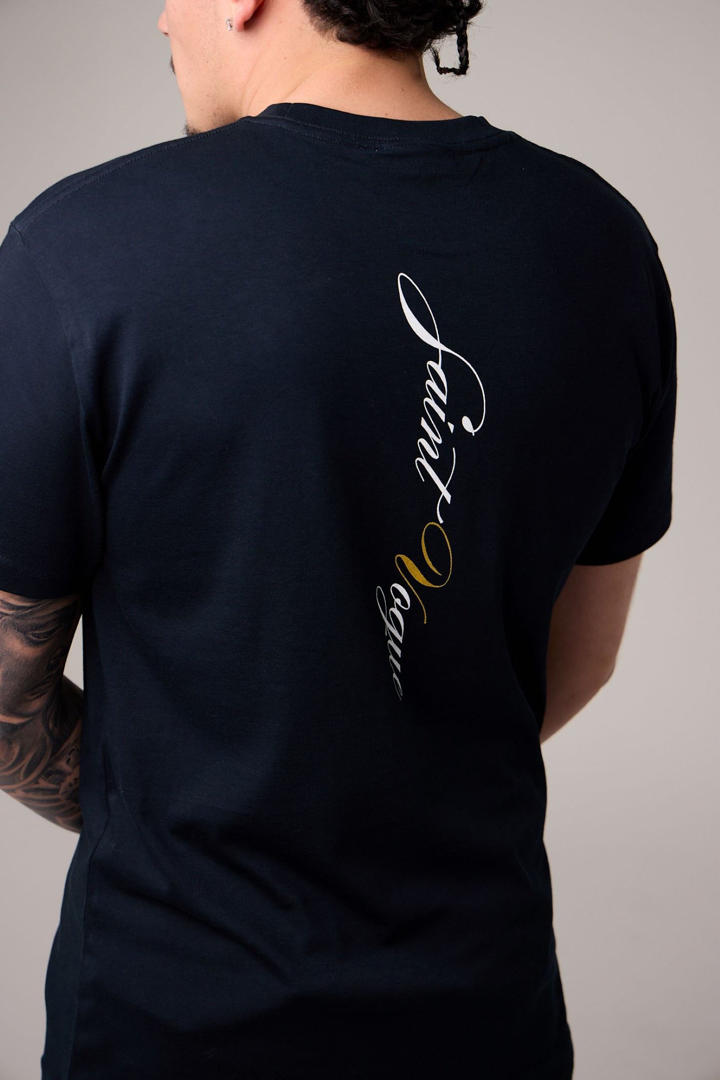 Gold Monogram Tee